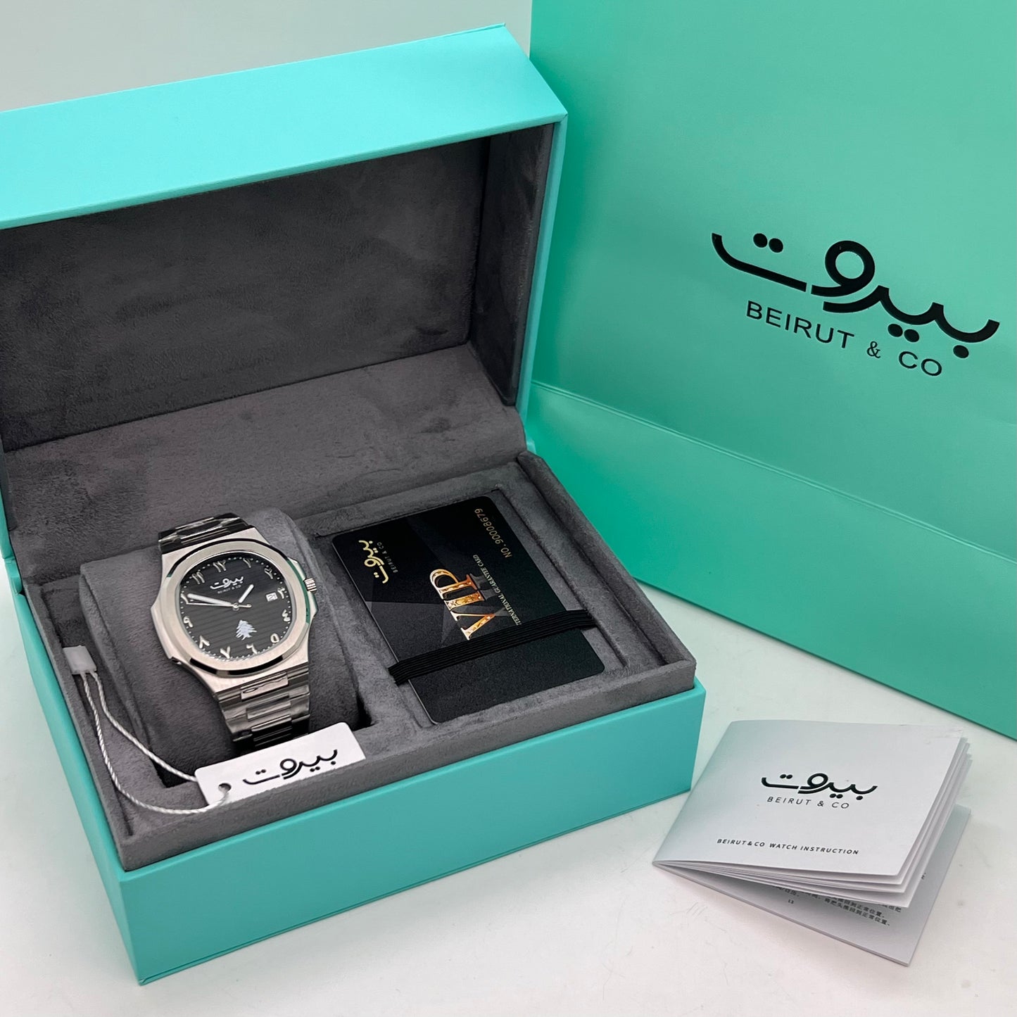 Beirut&Co. Platinum Black