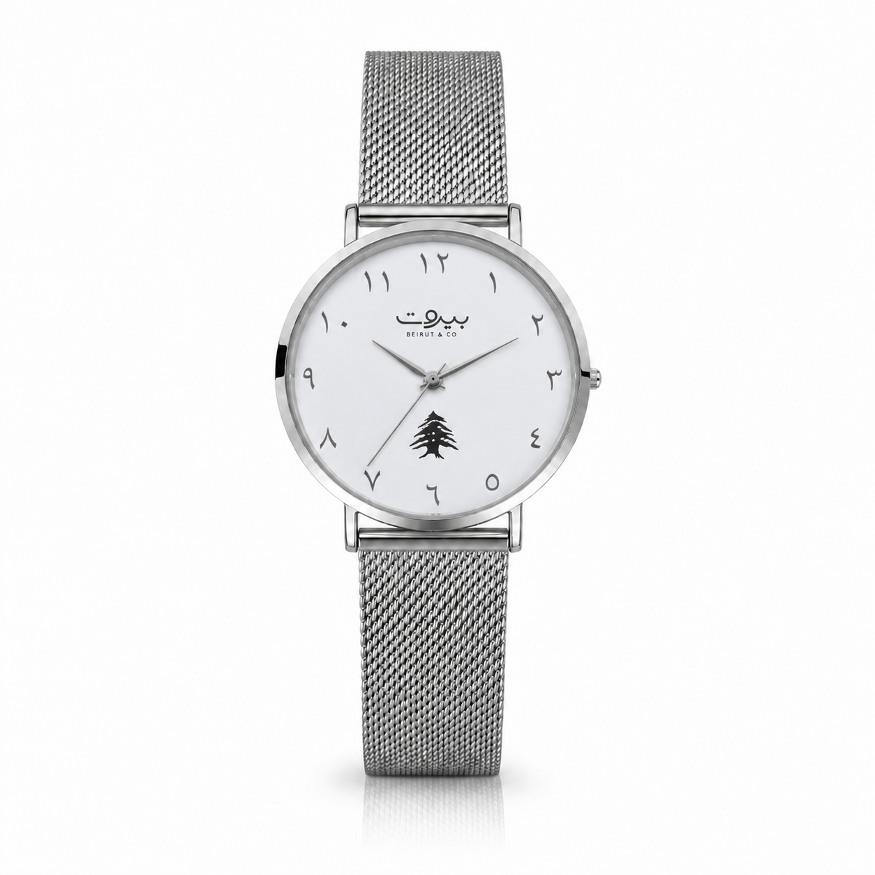 Beiru&Co Silver Cedar Silver - 40MM
