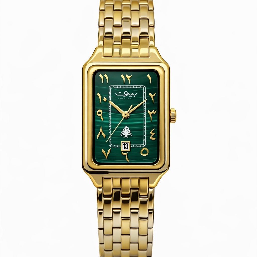 Beirut&Co. Gold Emerald