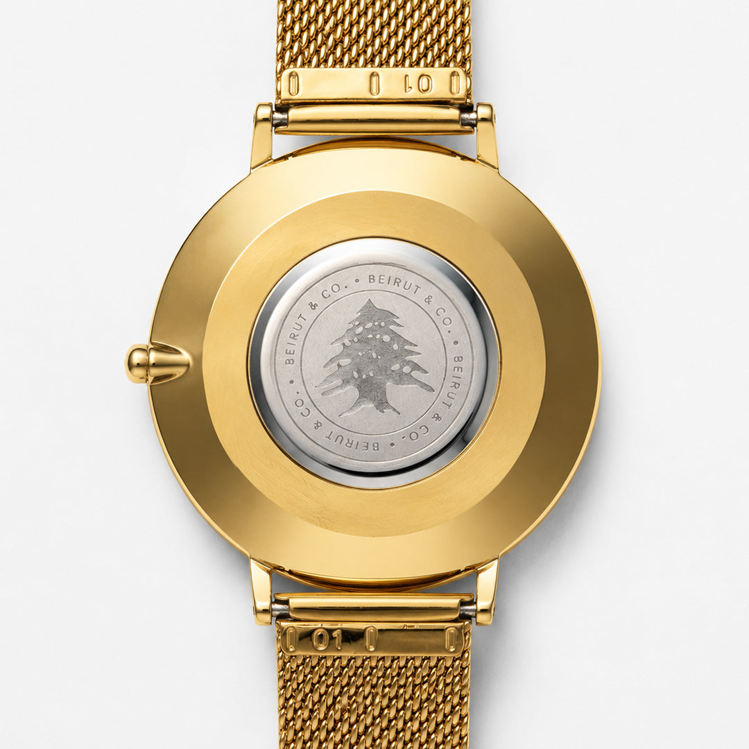 Beiru&Co Gold Emerald - 32MM
