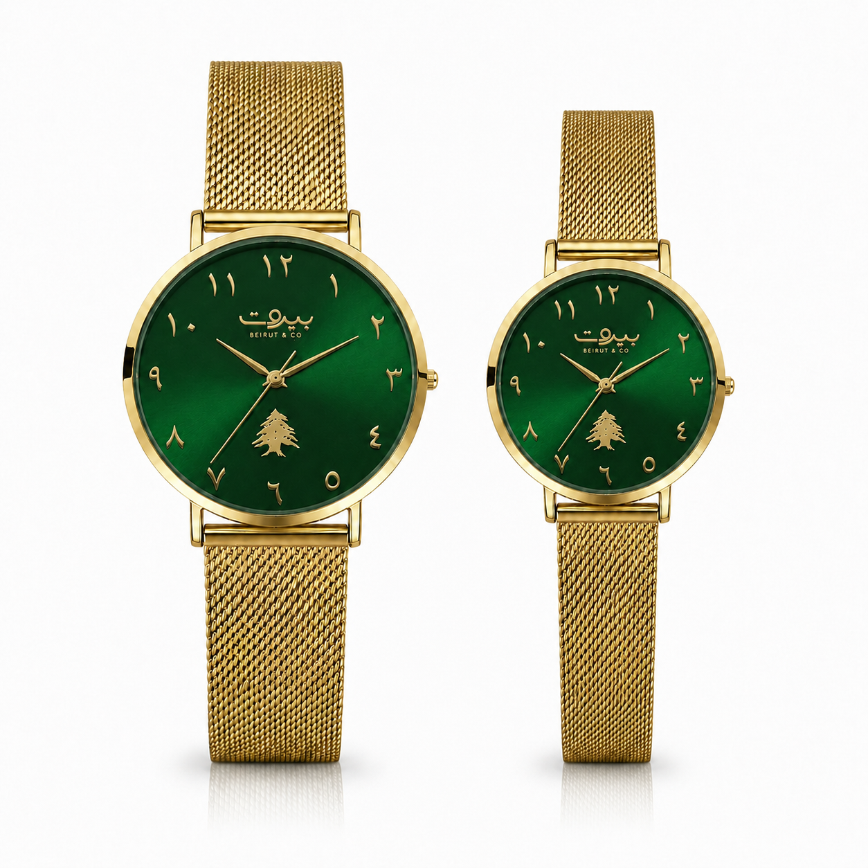 Beiru&Co Gold Emerald - Couples