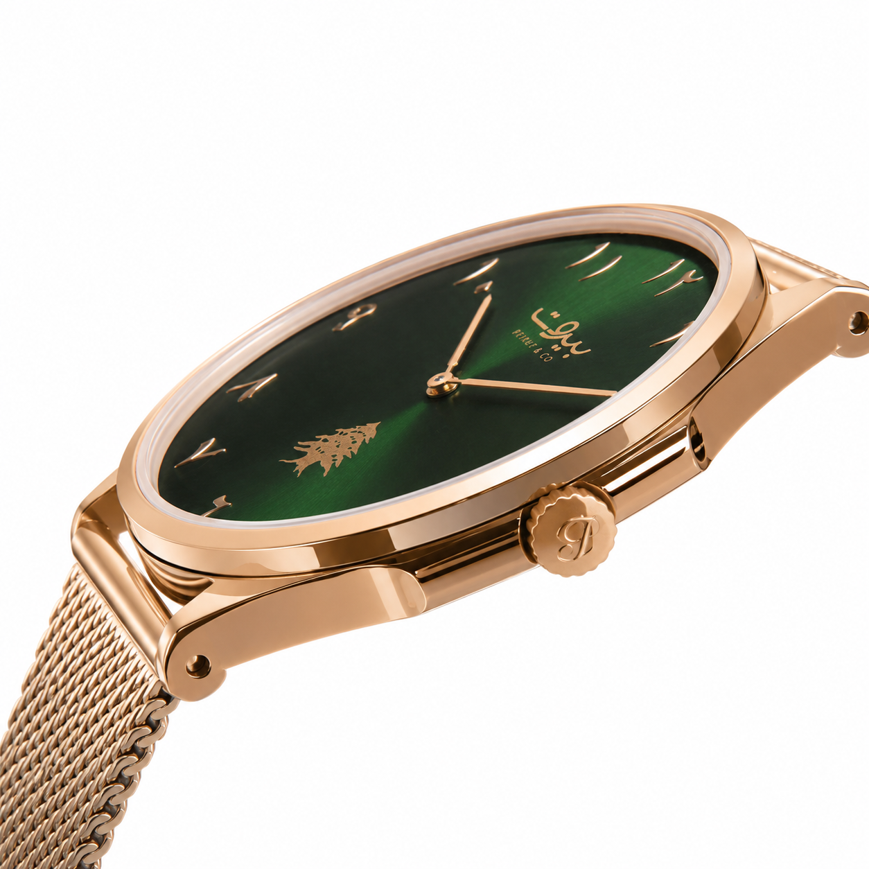 Beiru&Co Gold Emerald - 32MM