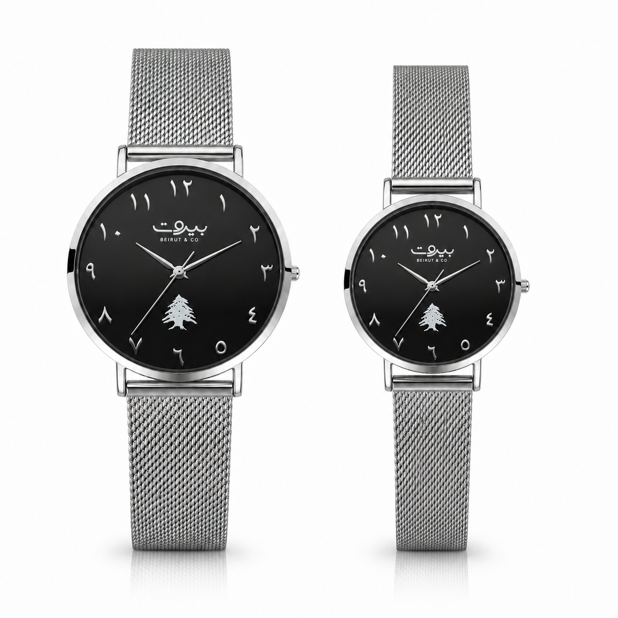 Beiru&Co Silver Black - Couples