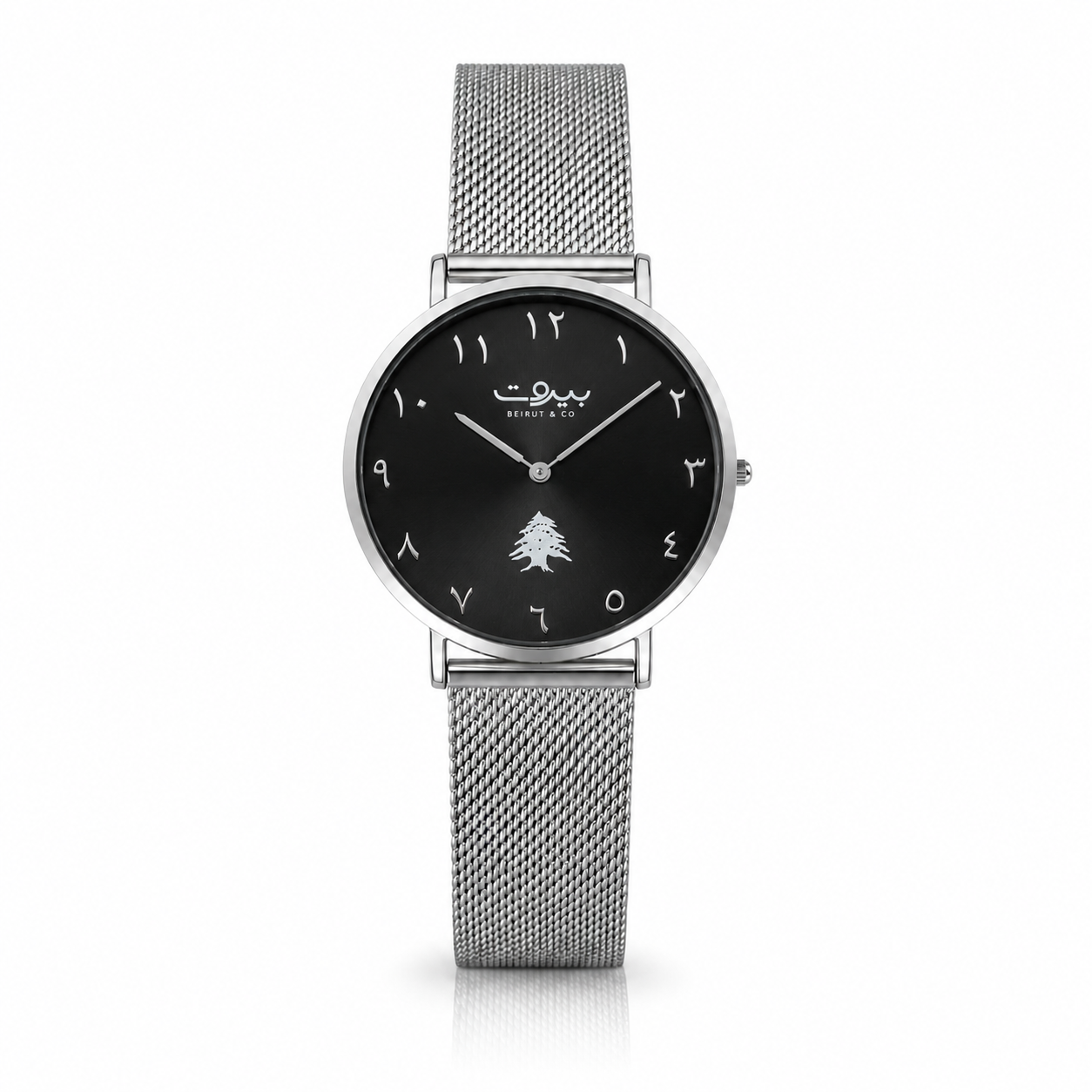 Beiru&Co Silver Black - 40MM